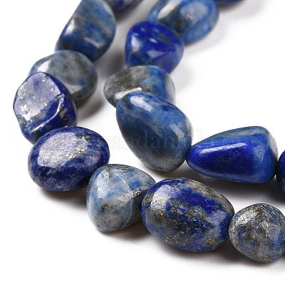 Natürlicher Lapislazuli Perlenstränge&nbsp;G-F575-01F-1