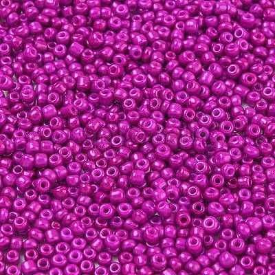 Выпечка краска стеклянные бусины SEED-S002-K21-1