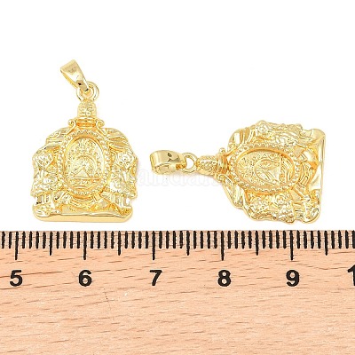 Латунные подвески&nbsp;KK-F931-16G-1