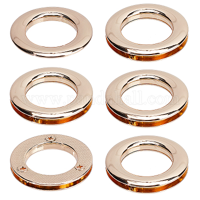 Custom Text/Logo Brass Screw Grommet Eyelets Ring Leather Craft Hardwares