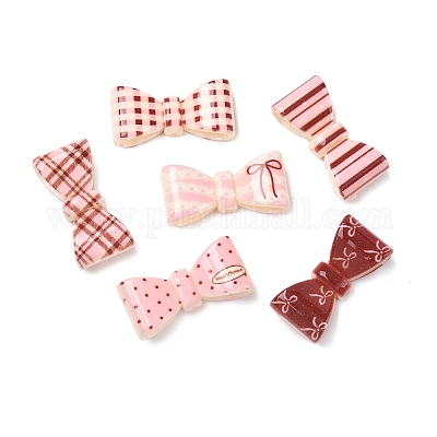 Печатные непрозрачные акриловые бусины OACR-I027-01B-02-1