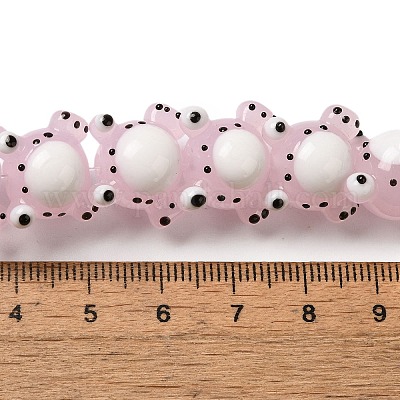 Бусы лэмпворк ручной работы LAMP-Z010-02E-1