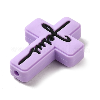 Силиконовые бусины SIL-Z010-01E-1