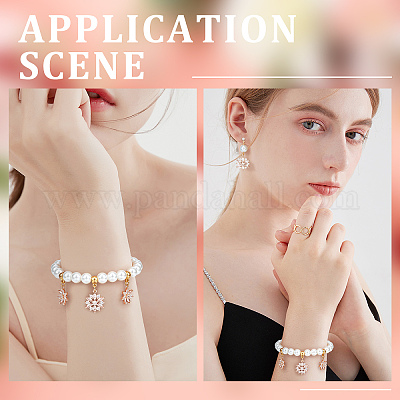 12шт 2 стиля латунные микропаве прозрачные кубические подвески из циркония KK-BBC0005-71-1