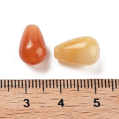 Perles de jade de soie dorée naturelle&nbsp;G-U007-02B-1