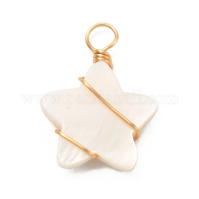 Природные подвески оболочки пресноводных&nbsp;LS-X-PALLOY-JF01038-1