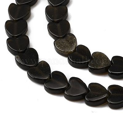 Сердца природные и синтетические нити шарик смешанный драгоценный камень G-L420-25-6mm-M-1