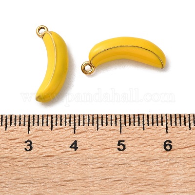 Подвески из нержавеющей стали 304 с эмалью STAS-B100-06G-07-1