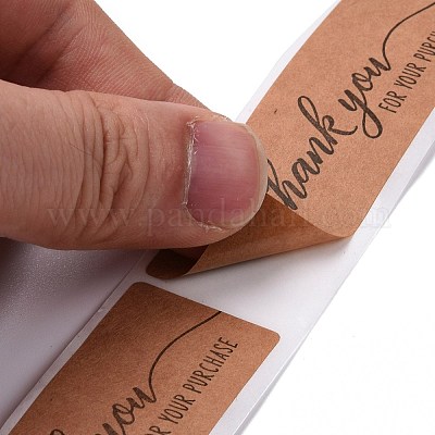 Étiquette cadeau autocollante en papier youstickers en gros pour création  de bijoux 
