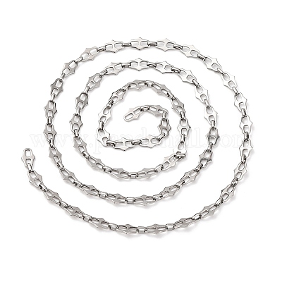 Цепи из нержавеющей стали 304 с самородками CHS-S012-13P-1