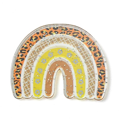 Непрозрачные акриловые подвески SACR-P032-01B-1