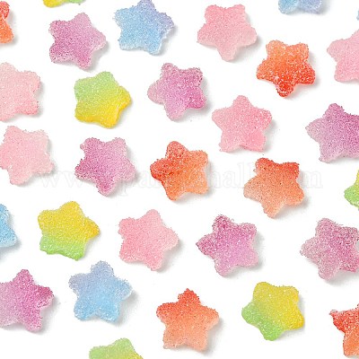 Кабошоны из непрозрачной смолы RESI-FS0001-57-1