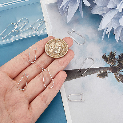 12 шт. 3 стильные серьги-кольца из стерлингового серебра 925 пробы STER-PH0001-32-1
