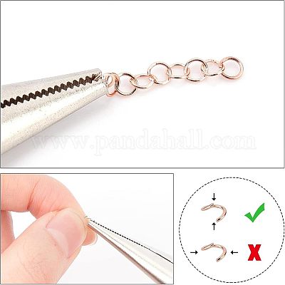 1000 шт. Открытые соединительные кольца из нержавеющей стали 304 STAS-UN0029-59-1