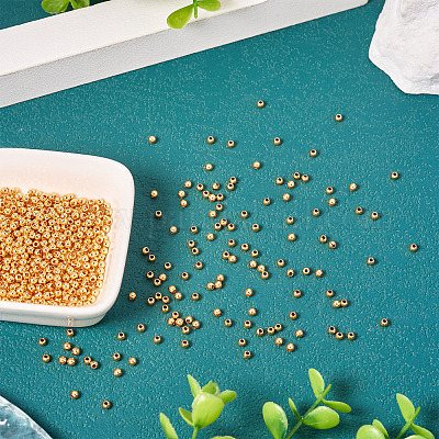 Стойки обшивки латунные бусины&nbsp;KK-TA0001-88G-02-1