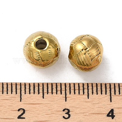 Бусины из нержавеющей стали 304 STAS-I203-10G-1