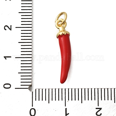 Латунь эмаль подвески KK-D280-02G-1