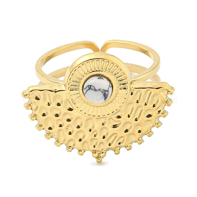 Ионное покрытие (ip) 304 нержавеющая сталь синтетические бирюзовые манжеты кольца G-Z056-02G-02-1