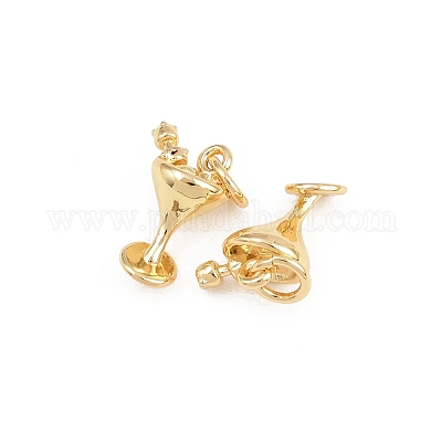 Латунные подвески KK-B157-02G-1