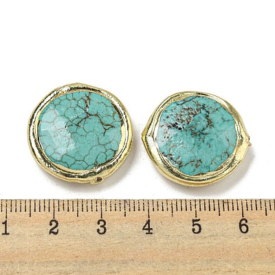 Стойки обшивки латунные бусины KK-C049-04E-G-1