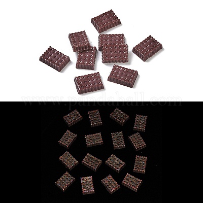 Светящаяся смола декодирует кабошоны RESI-K036-07G-1