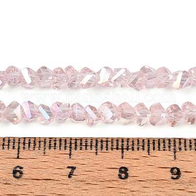 Гальванизируйте прозрачное стекло бисер нитей X-GLAA-N021-4mm-10-1