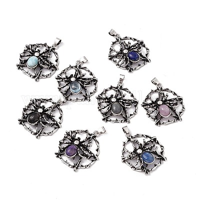 Природные каменные смешанные подвески KK-A173-03AS-1