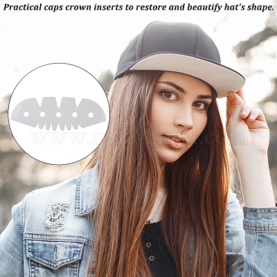 Shapers Image 25-500 Pieces PAPERBOARD Baseball Cap Crown Inserts - Ideal  for Retailers, Wholesalers, Distributors, & Manufacturers