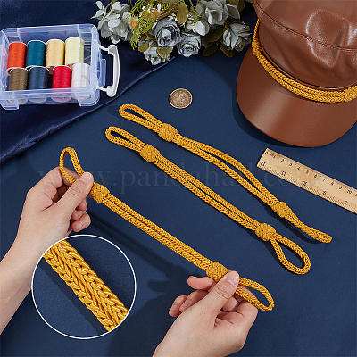 Полиэстеровая лента для шляпы&nbsp;DIY-WH0723-027B-1