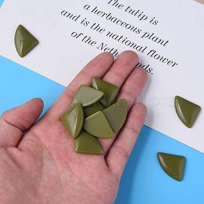 Непрозрачные акриловый кабошоны MACR-S373-144-A11-1