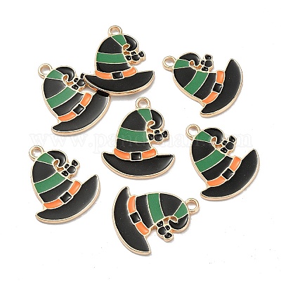 Хэллоуин подвески из светло-золотистого сплава с эмалью ENAM-P247-28KCG-1