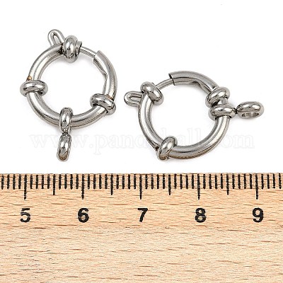 Застежки-кольца из нержавеющей стали 304 STAS-B095-02P-03-1