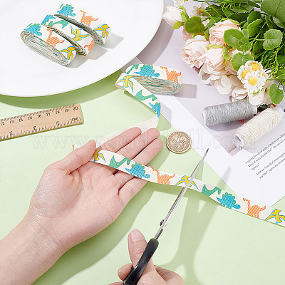 Хлопковая лента с принтом OCOR-WH0110-37A-1