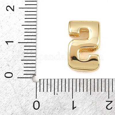 Латунные бусины номер 5&nbsp;KK-B167-B167-26G-05-1