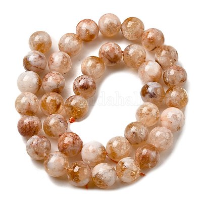 Природный цитрин бисер нитей G-S362-105D-1