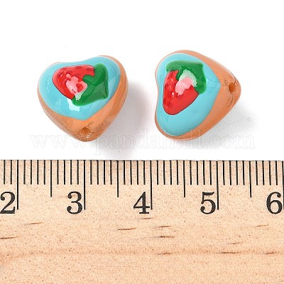 Бусины из стеклянной эмали LAMP-D303-02A-1