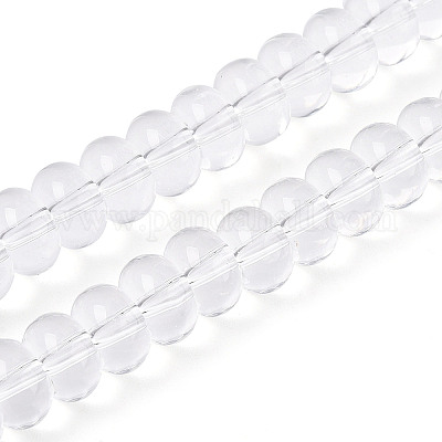 Прозрачные стеклянные бусины GLAA-ZX008-8mm-19A-1