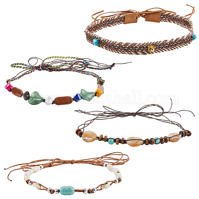 Пояс для ковбойской шляпы из поликоттона в юго-западном стиле FIND-GF0005-58-1