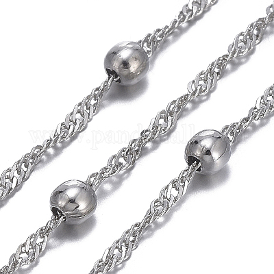 Латунь Сингапурские цепи CHC-S004-11P-1