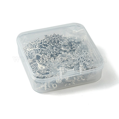 60шт 10 стиля подвески из сплава в тибетском стиле FIND-FS0002-30-1