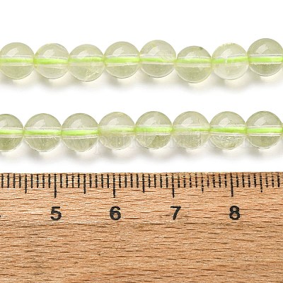 Естественный лимонный кварц нитей бисера G-G286-A04-6mm-1