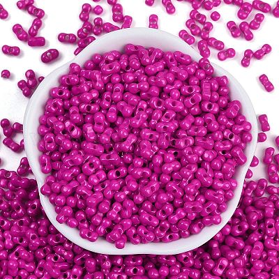 Выпечка краска стеклянные бусины X1-SEED-K010-A06-1