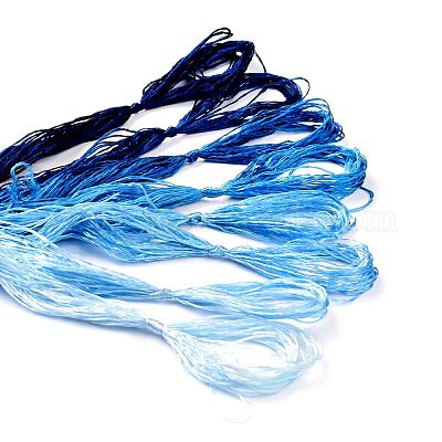 Настоящие шелковые нитки для вышивки OCOR-D012-01I-1