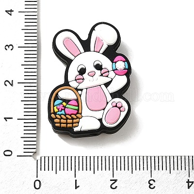 Силиконовые бусины на пасхальную тематику SIL-L006-A01-1