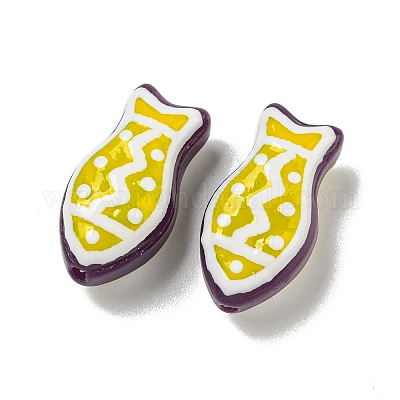 Прозрачные стеклянные бусины ручной работы GLAA-N0028-02E-1