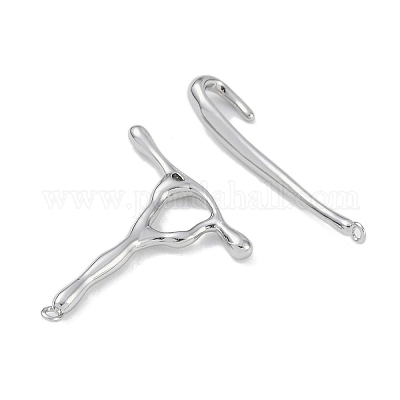 Латуни Переключить застежками KK-U020-05P-1