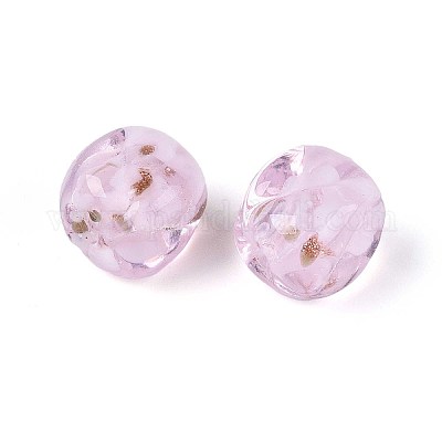 Бусины ручной работы бусины золотого песка LAMP-T021-32D-1