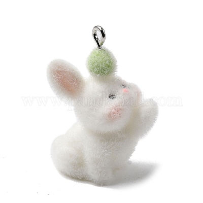 Пасхальные подвески из непрозрачной смолы RESI-F062-03B-1