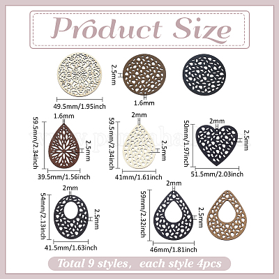 36 шт.&nbsp;WOOD-PH0003-72-1