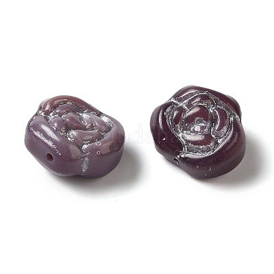 Непрозрачные бусины лэмпворк LAMP-P065-02B-18-1